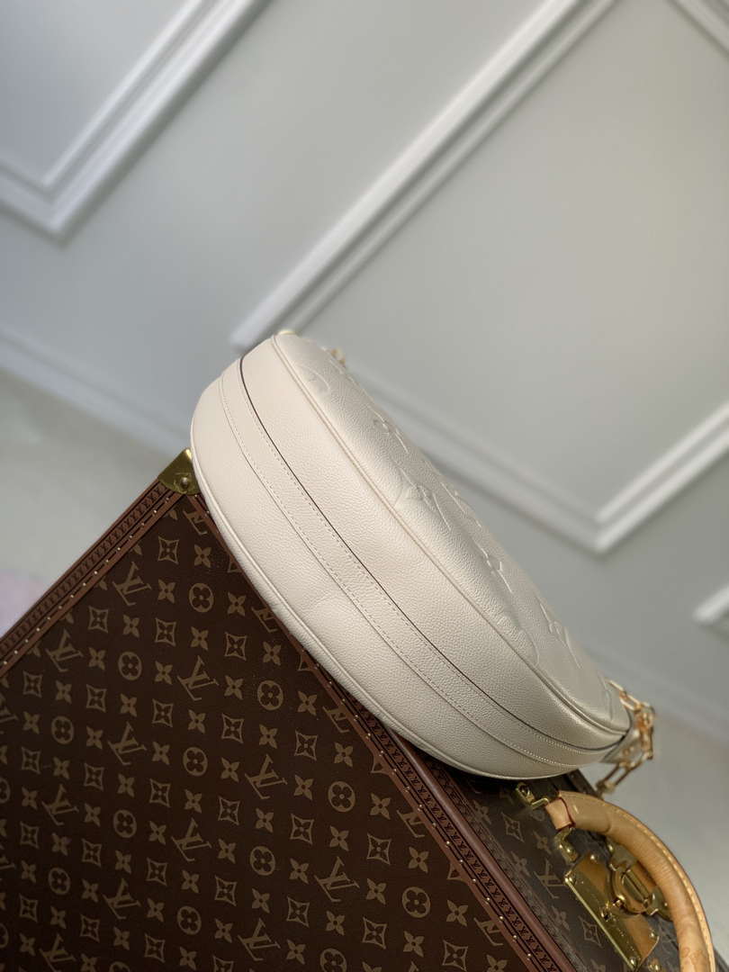 Louis Vuitton LV M46739 Loop Hobo Bag Monogram Empreinte Beige - Default Title - View 5