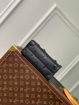 Louis Vuitton LV M46993 OnTheGo BB Handbag Monogram Empreinte Black - Default Title - View 4
