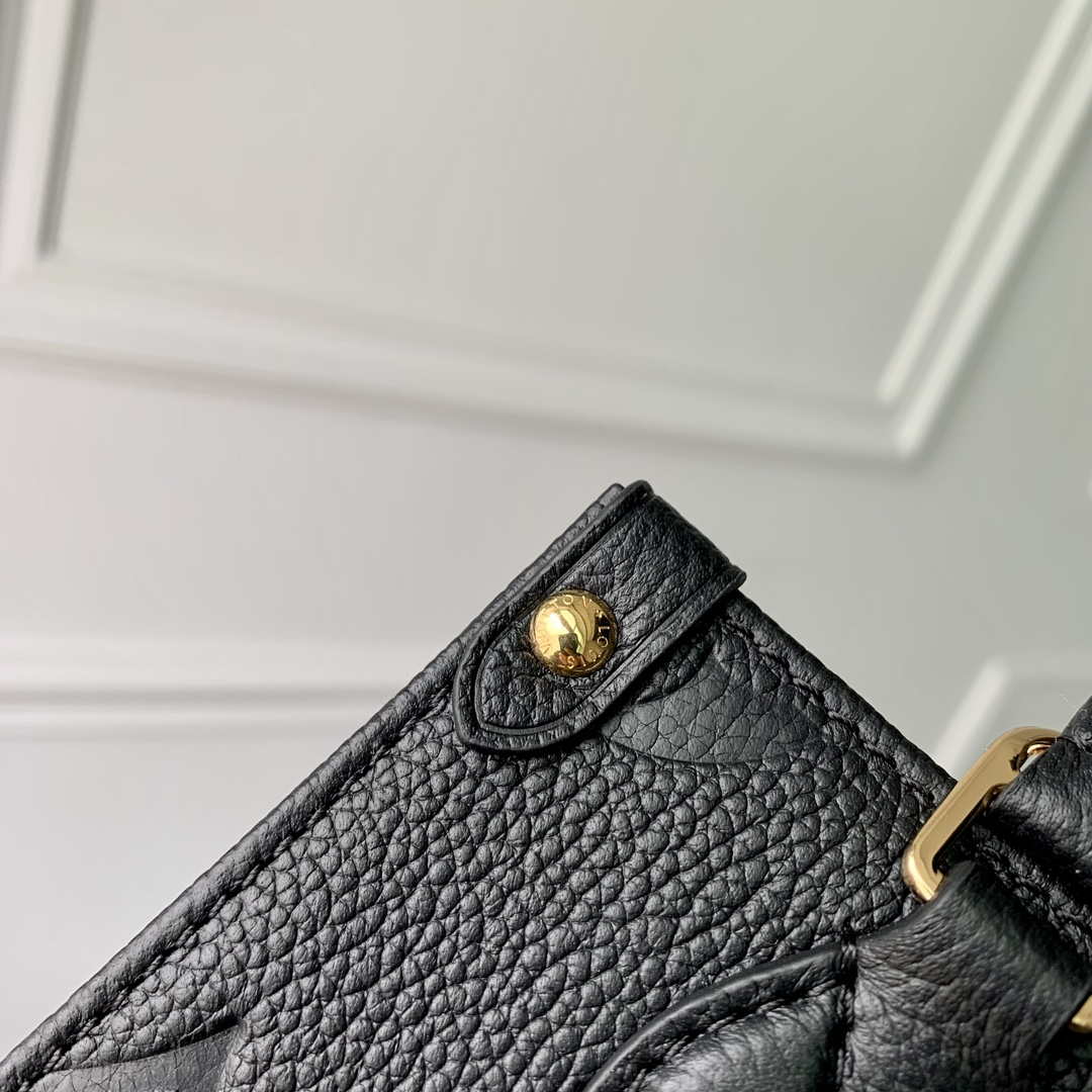Louis Vuitton LV M46993 OnTheGo BB Handbag Monogram Empreinte Black - Default Title - View 5