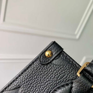 Louis Vuitton LV M46993 OnTheGo BB Handbag Monogram Empreinte Black - Default Title - View 5