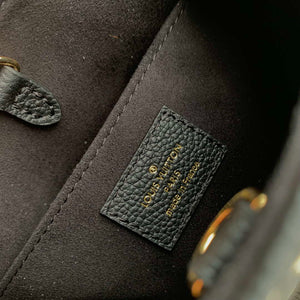 Louis Vuitton LV M47054 OnTheGo BB Handbag Bicolor Monogram Empreinte Leather Black - Default Title - View 8