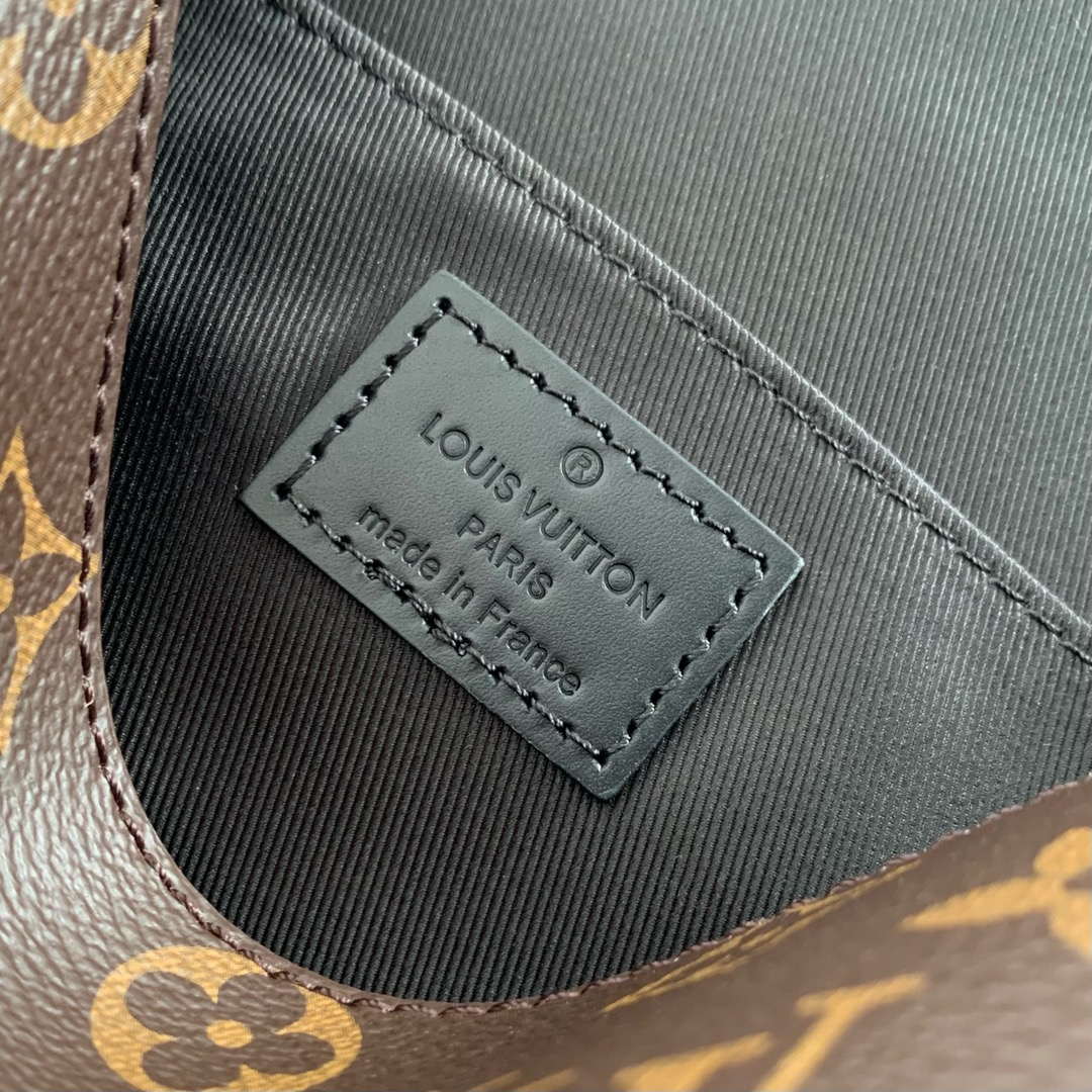 Louis Vuitton LV M47060 Montsouris Messenger PM Monogram Canvas - Default Title - View 8