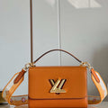 Louis Vuitton LV M50282 Twist MM Bag Epi Gold Cipango Beige - Default Title - View 1