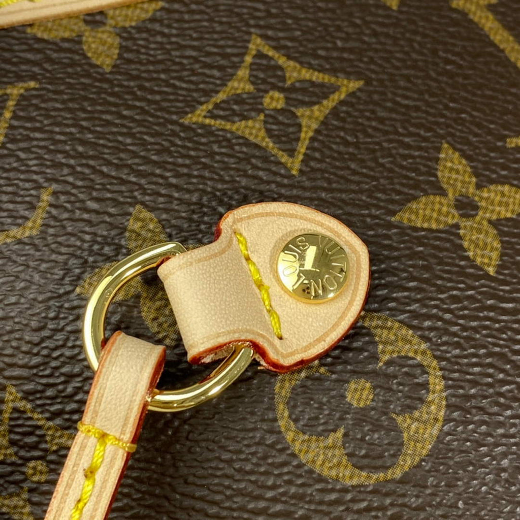 Louis Vuitton LV M50366 Neverfull MM Monogram?Canvas Cerise Pink