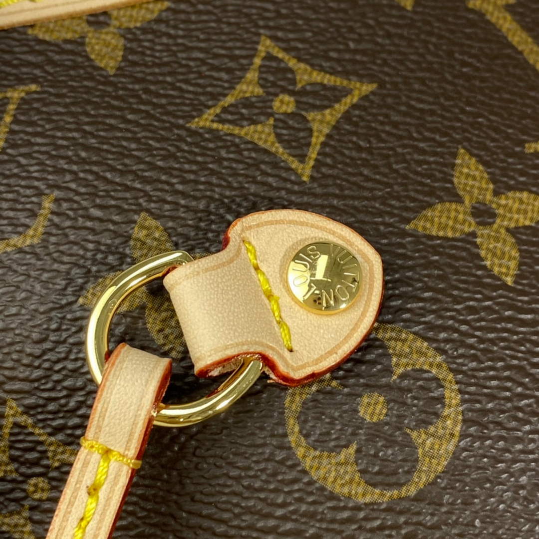 Louis Vuitton LV M50366 Neverfull MM Monogram?Canvas Cerise Pink - Default Title - View 7