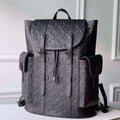 Louis Vuitton LV M55699 Christopher Backpack Taurillon Monogram N41379 Black - Default Title - View 1