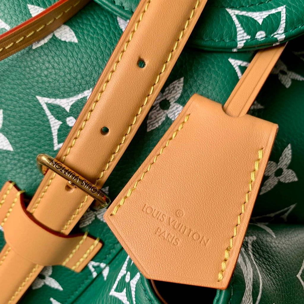 Louis Vuitton LV M55699 P9 Christopher MM Backpack Green
