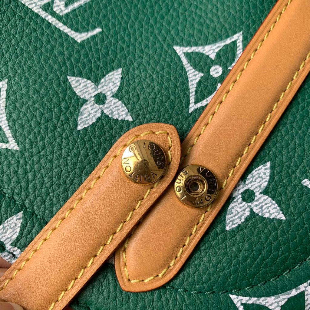 Louis Vuitton LV M55699 P9 Christopher MM Backpack Green