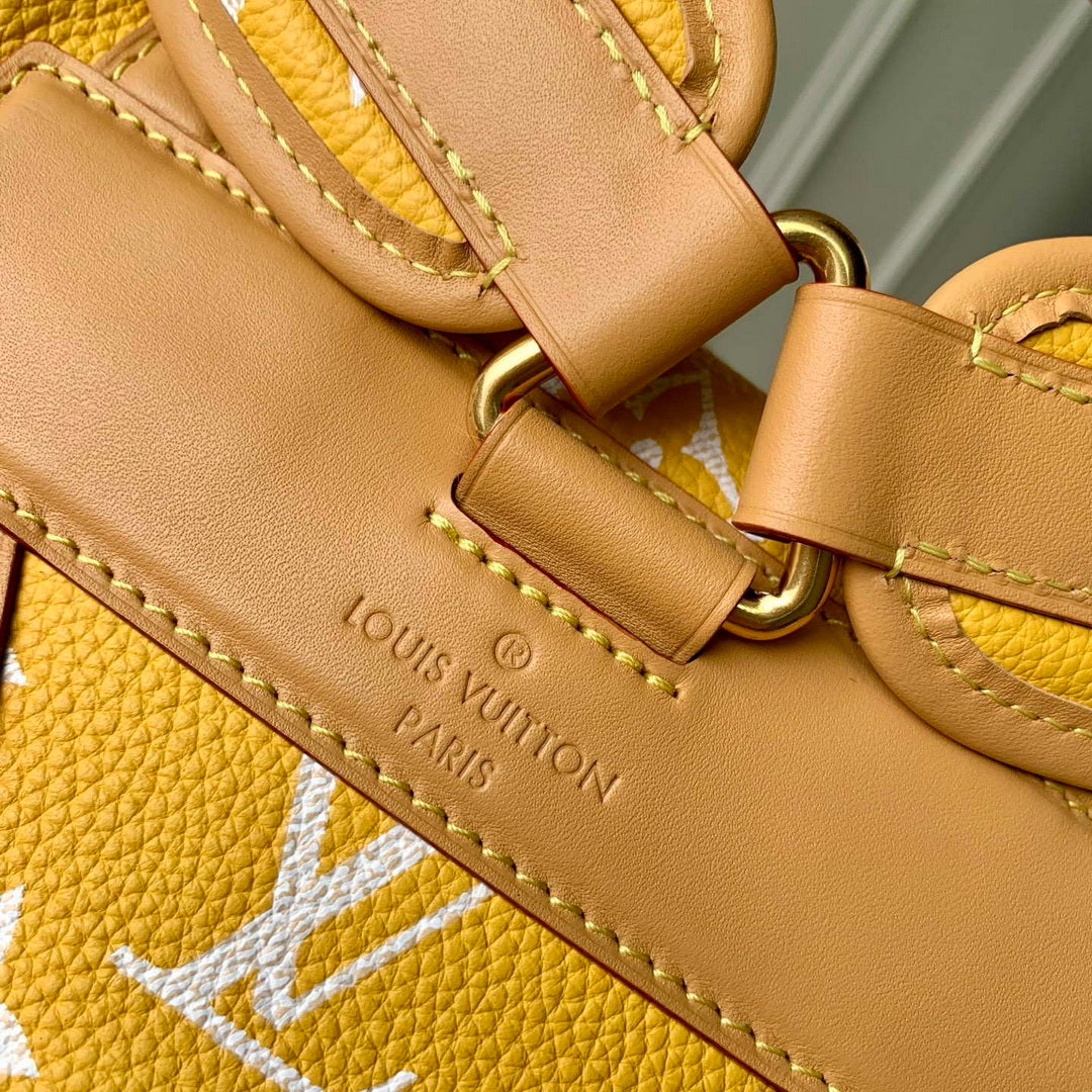 Louis Vuitton LV M55699 P9 Christopher MM Backpack Yellow