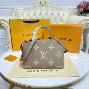 Louis Vuitton LV M58914 Petit Palais Bicolor Monogram empreinte leather Cr¨¨me - Default Title - View 3