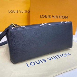 Louis Vuitton LV M58913 Petit Palais Bicolor Monogram empreinte leather Beige and Black - Default Title - View 4