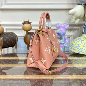Louis Vuitton LV M58916 Petit Palais Bicolor Monogram empreinte leather Pink - Default Title - View 2