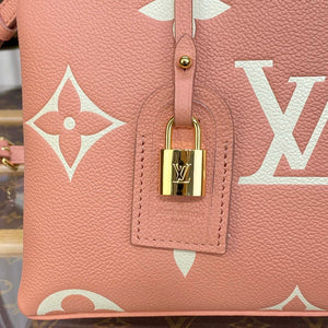 Louis Vuitton LV M58916 Petit Palais Bicolor Monogram empreinte leather Pink - Default Title - View 5