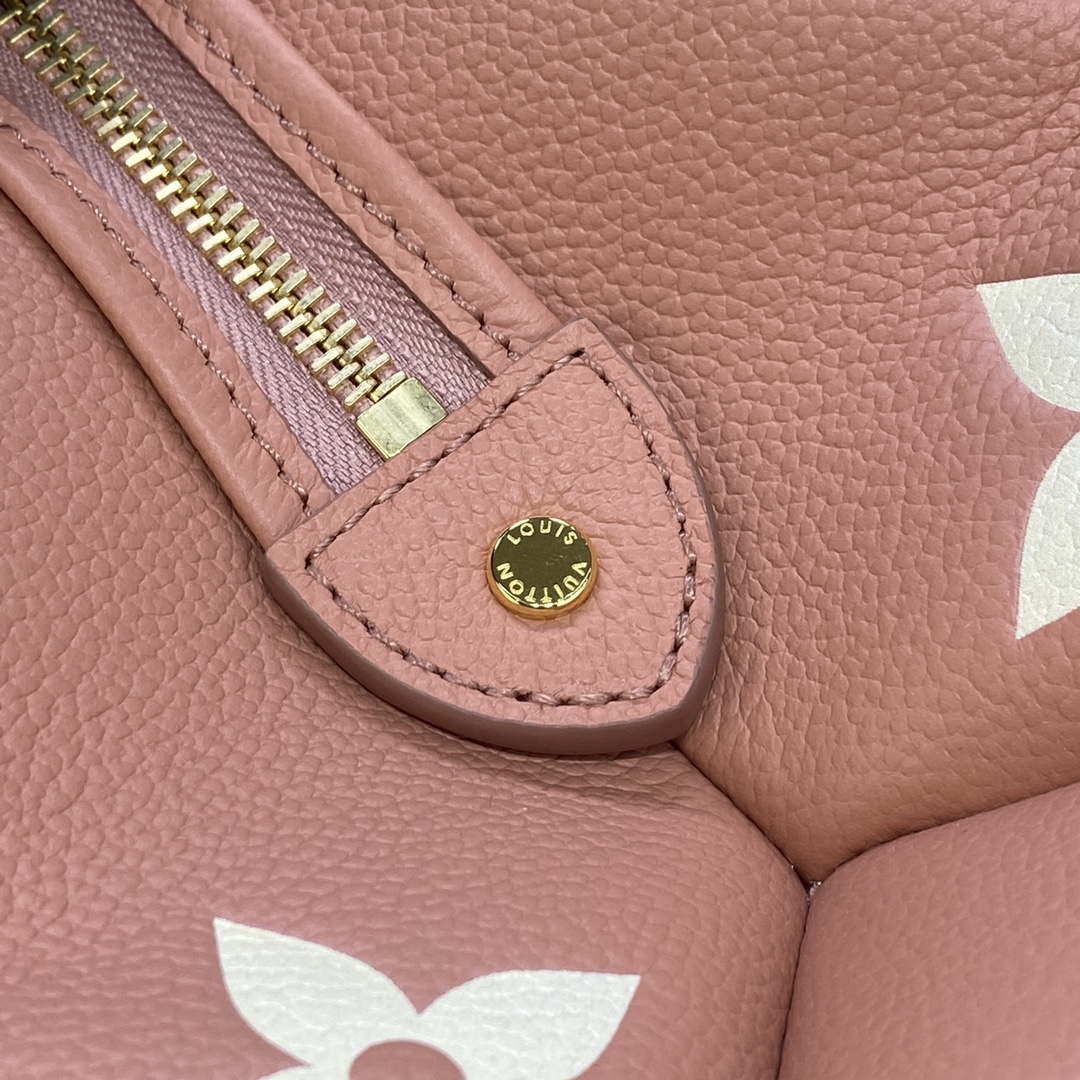 Louis Vuitton LV M58916 Petit Palais Bicolor Monogram empreinte leather Pink - Default Title - View 7