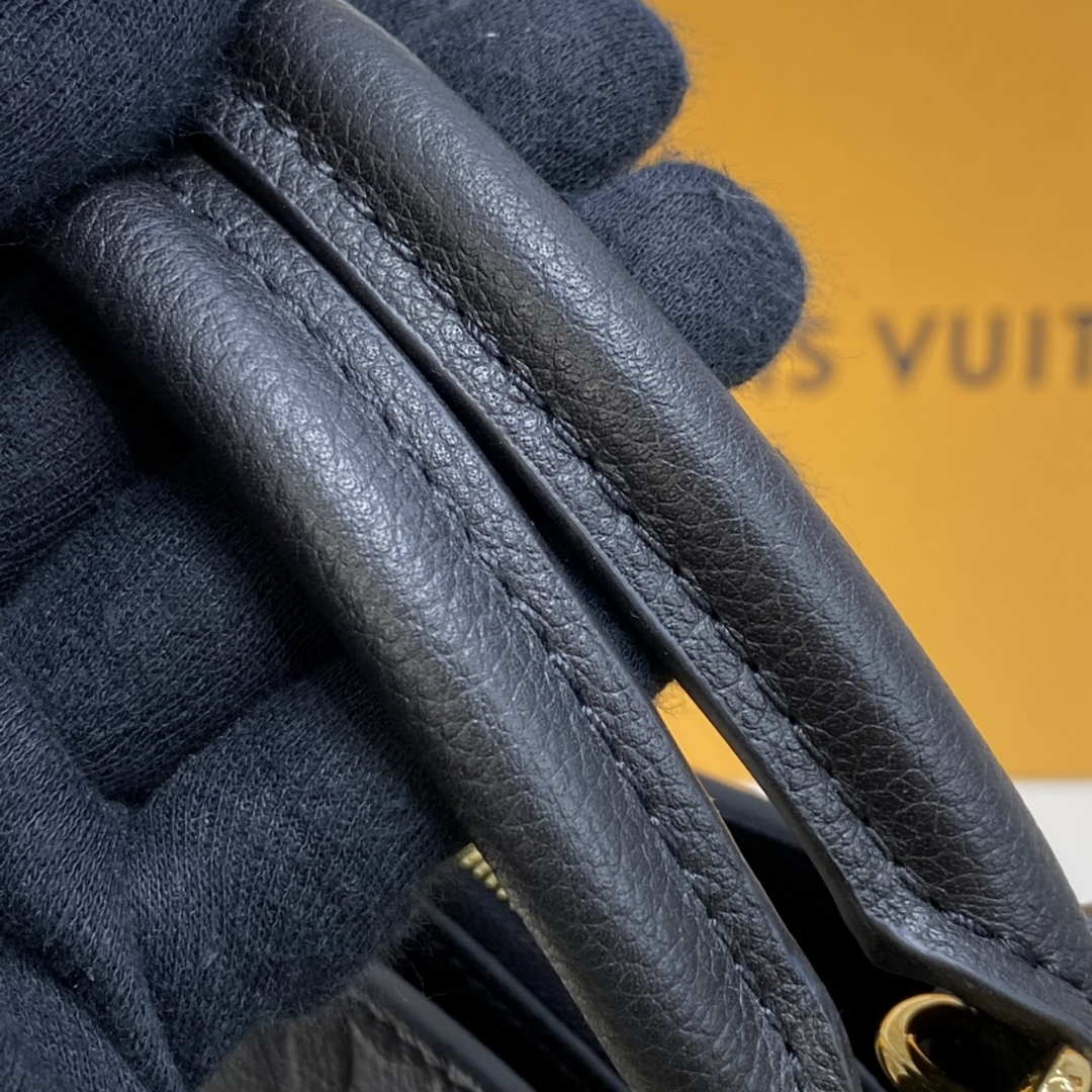 Louis Vuitton LV M58916 Petit Palais Monogram empreinte Black - Default Title - View 6