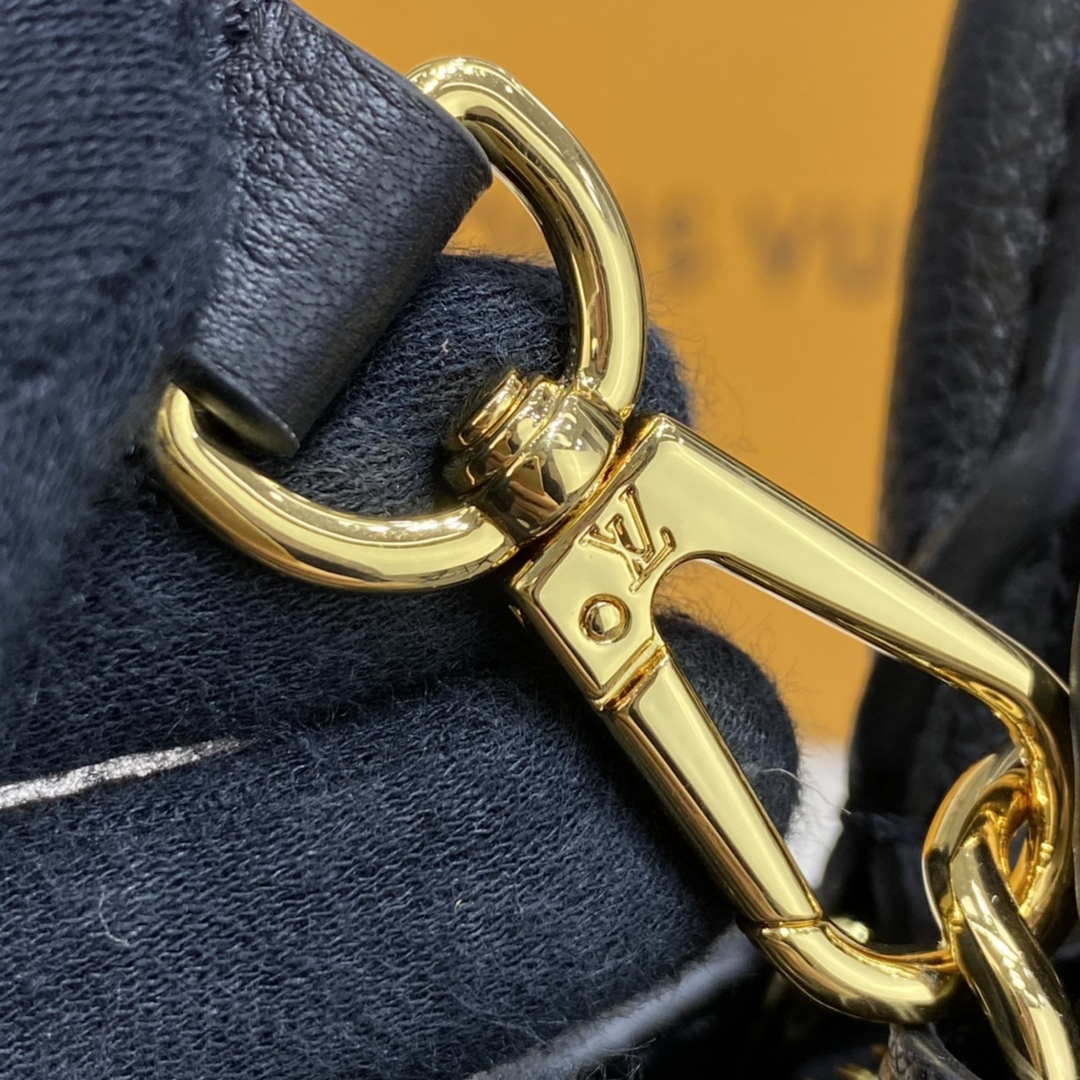 Louis Vuitton LV M58916 Petit Palais Monogram empreinte Black - Default Title - View 9