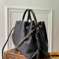 Louis Vuitton LV M59200 Bella Tote Mahina Black - Default Title - View 1