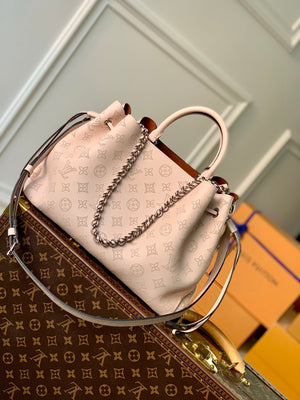 Louis Vuitton LV M59203 Bella Tote Mahina Cr¨¨me Beige - Default Title - View 1