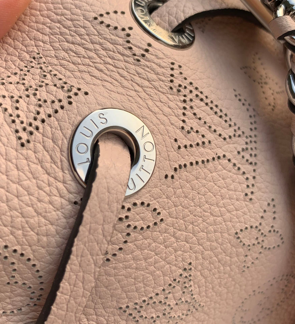 Louis Vuitton LV M59203 Bella Tote Mahina Cr¨¨me Beige