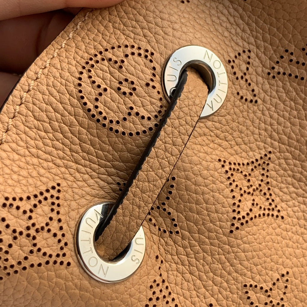 Louis Vuitton LV M59655 Bella Tote Mahina Orange Yellow
