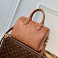 Louis Vuitton LV M59273  Speedy Bandouliere 25 Bag Brown