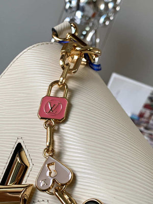 Louis Vuitton LV M59402 Twist MM Bag Epi Beige - Default Title - View 6