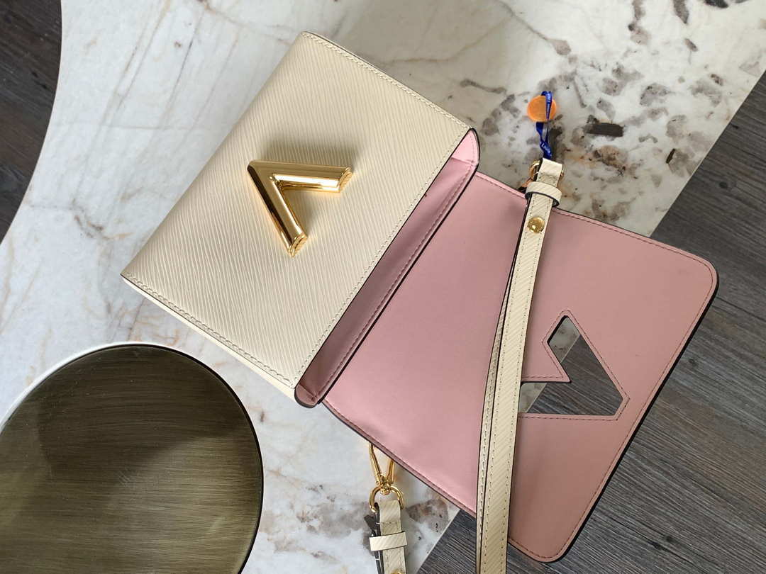 Louis Vuitton LV M59402 Twist MM Bag Epi Beige - Default Title - View 7