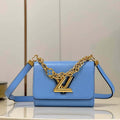 Louis Vuitton LV M59405 Twist PM Bag Epi Blue - Default Title - View 1