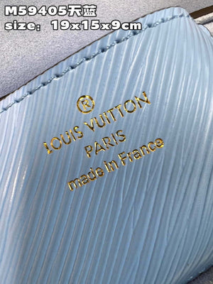 Louis Vuitton LV M59405 Twist PM Bag Epi Blue - Default Title - View 9