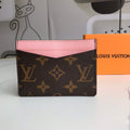 Louis Vuitton LV M60166 Neo Porte Cartes Wallets Monogram Pink - Default Title - View 1
