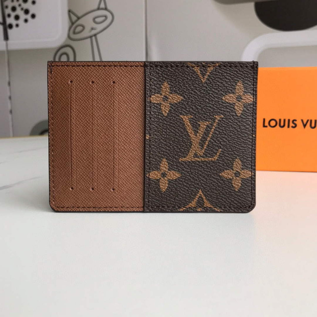 Louis Vuitton LV M60166 Neo Porte Cartes Wallets Monogram Brown