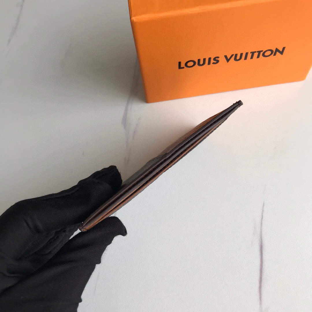 Louis Vuitton LV M60166 Neo Porte Cartes Wallets Monogram Brown