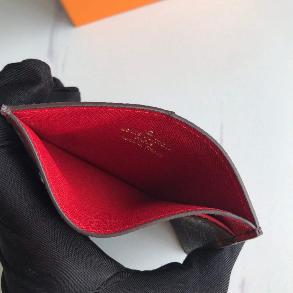 Louis Vuitton LV M60166 Neo Porte Cartes Wallets Monogram Red