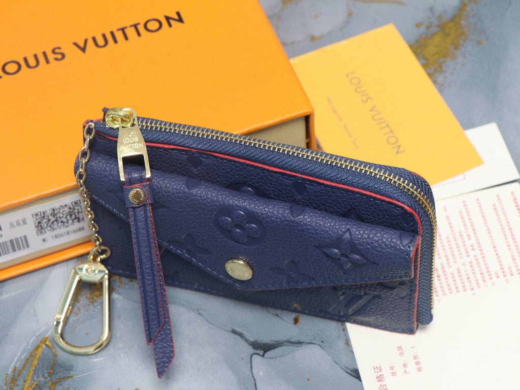 Louis Vuitton LV M69420 Card Holder Recto Verso Monogram Navy Blue