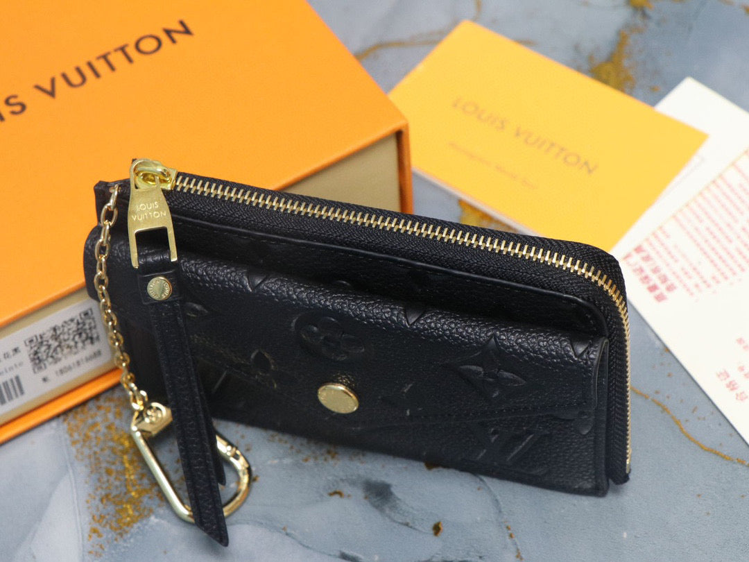 Louis Vuitton LV M69421 Card Holder Recto Verso Monogram Black