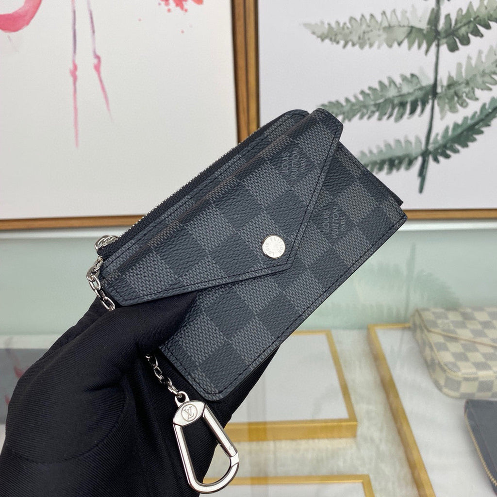 Louis Vuitton LV M69431 Card Holder Recto Verso Black
