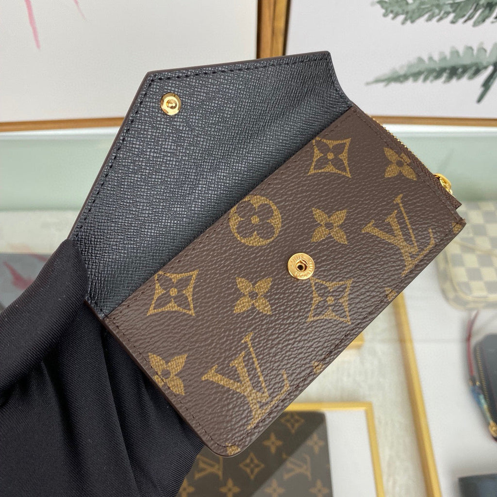 Louis Vuitton LV M69431 Card Holder Recto Verso Monogram Black