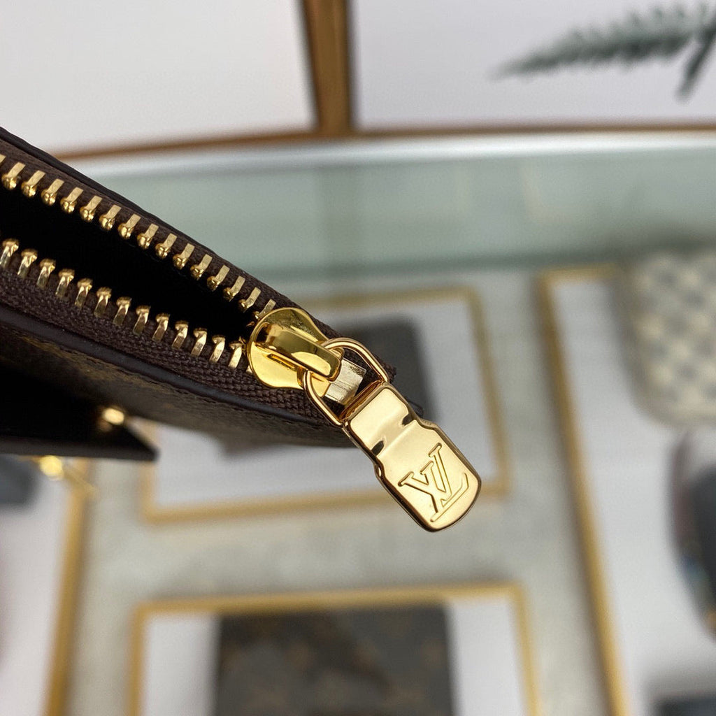Louis Vuitton LV M69431 Card Holder Recto Verso Monogram Black