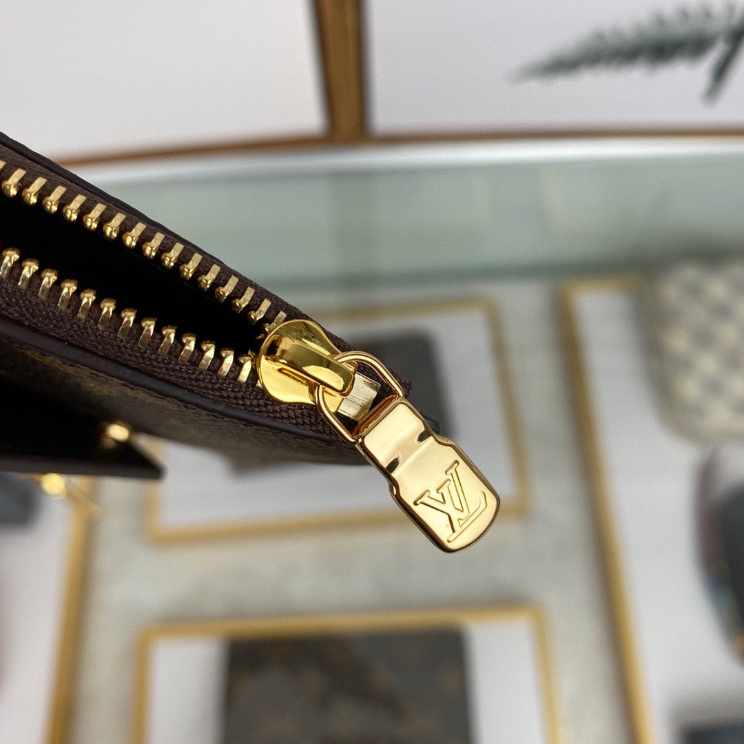 Louis Vuitton LV M69431 Card Holder Recto Verso Monogram Black