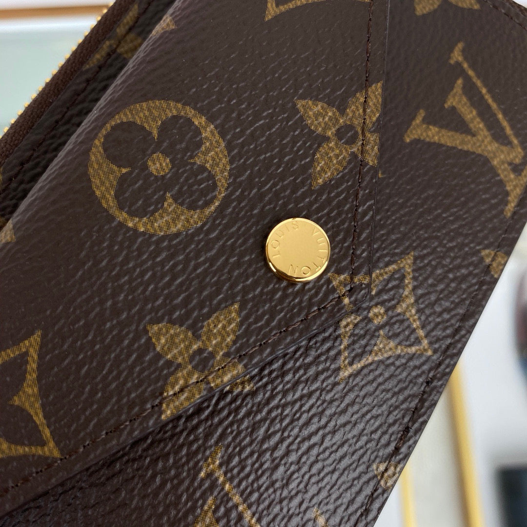 Louis Vuitton LV M69431 Card Holder Recto Verso Monogram Black