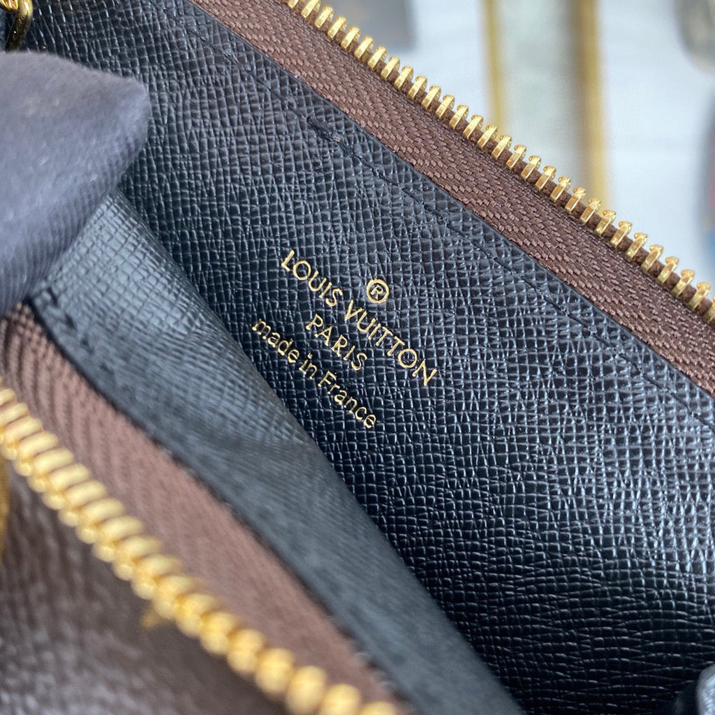Louis Vuitton LV M69431 Card Holder Recto Verso Monogram Black