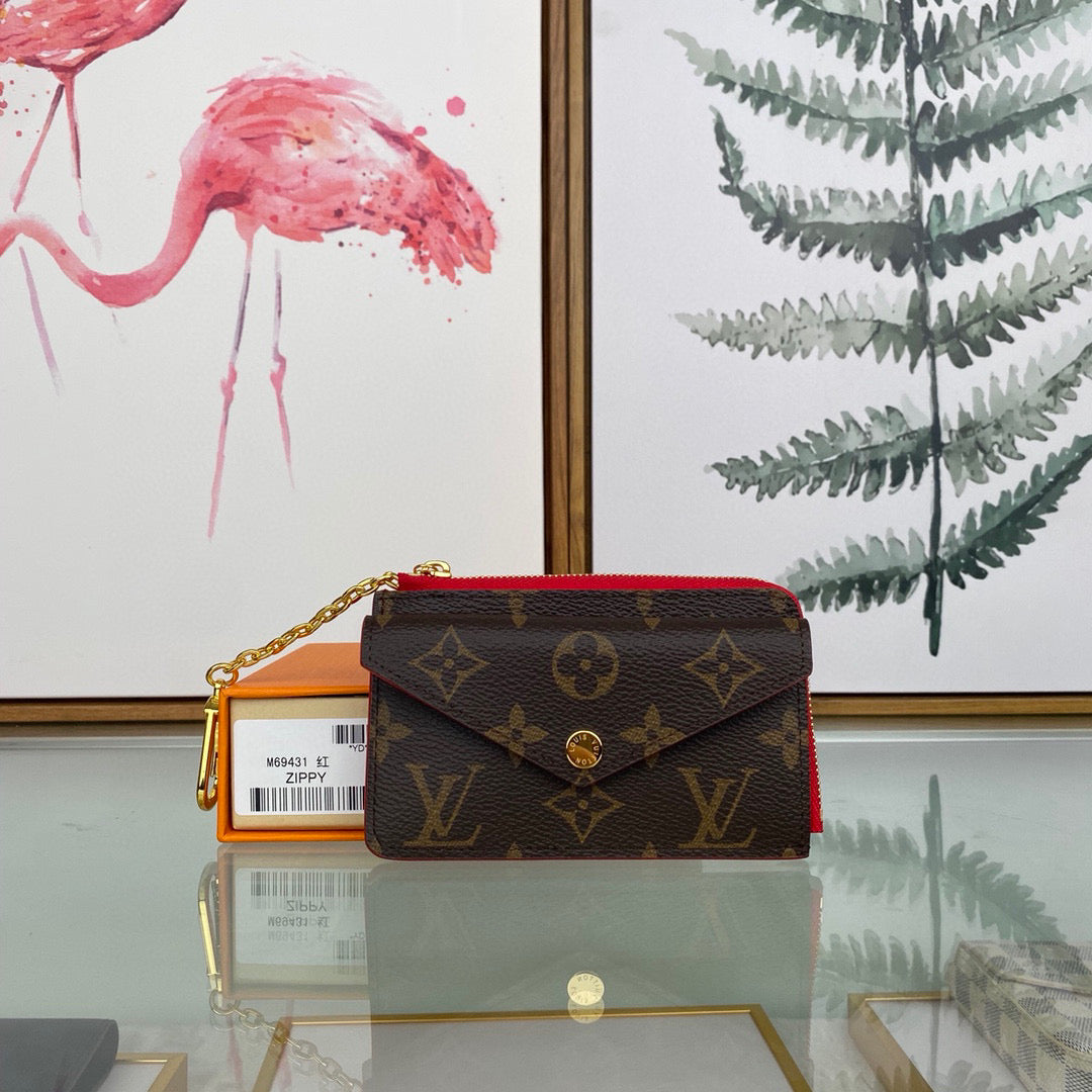 Louis Vuitton LV M69431 Card Holder Recto Verso Monogram Red - Default Title - View 2