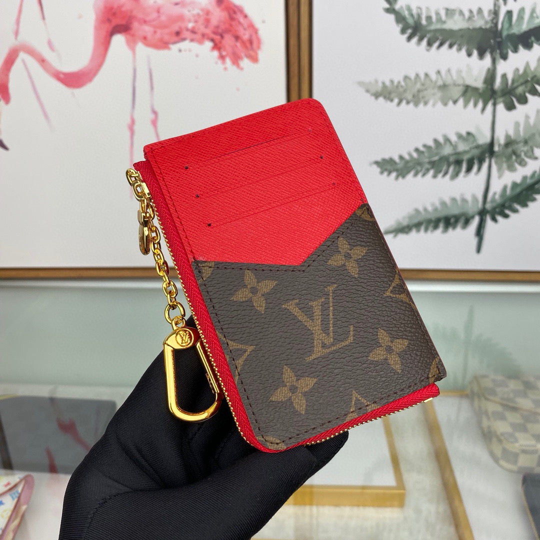 Louis Vuitton LV M69431 Card Holder Recto Verso Monogram Red - Default Title - View 4