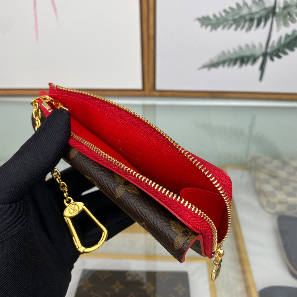 Louis Vuitton LV M69431 Card Holder Recto Verso Monogram Red