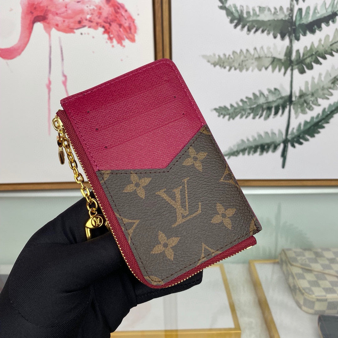 Louis Vuitton LV M69431 Card Holder Recto Verso Monogram Purple