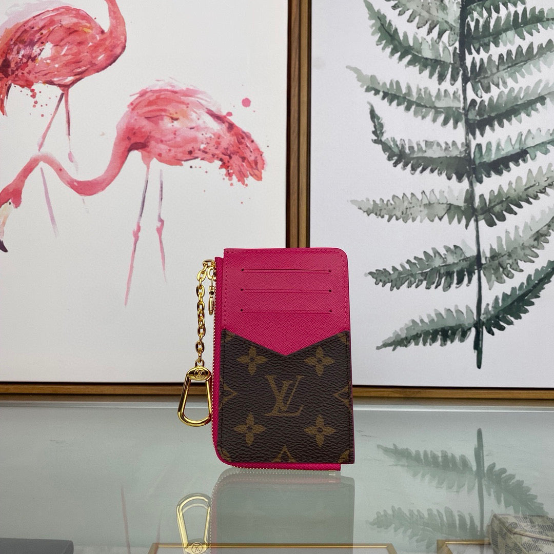 Louis Vuitton LV M69431 Card Holder Recto Verso Monogram Plum - Default Title - View 4
