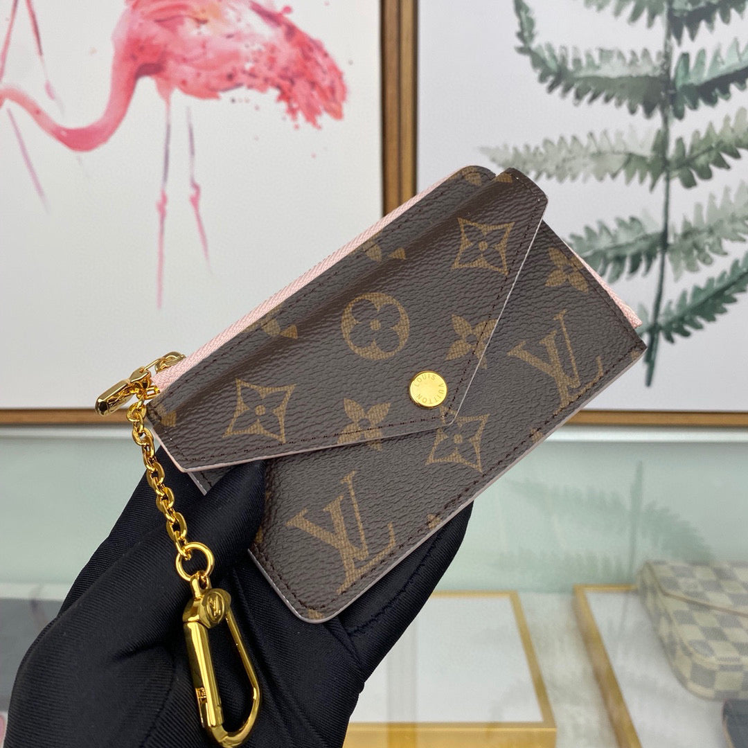 Louis Vuitton LV M69431 Card Holder Recto Verso Monogram Pink - Default Title - View 1