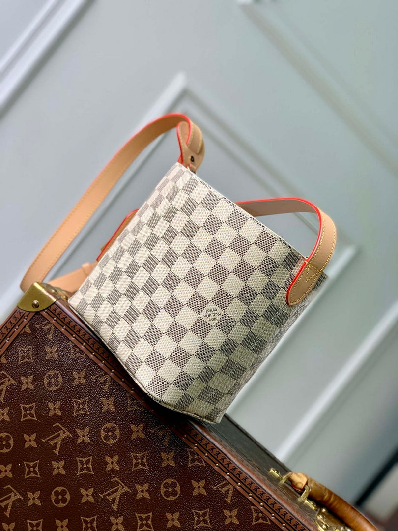 Louis Vuitton LV N40855 All In BB Bag Damier Azur coated canvas