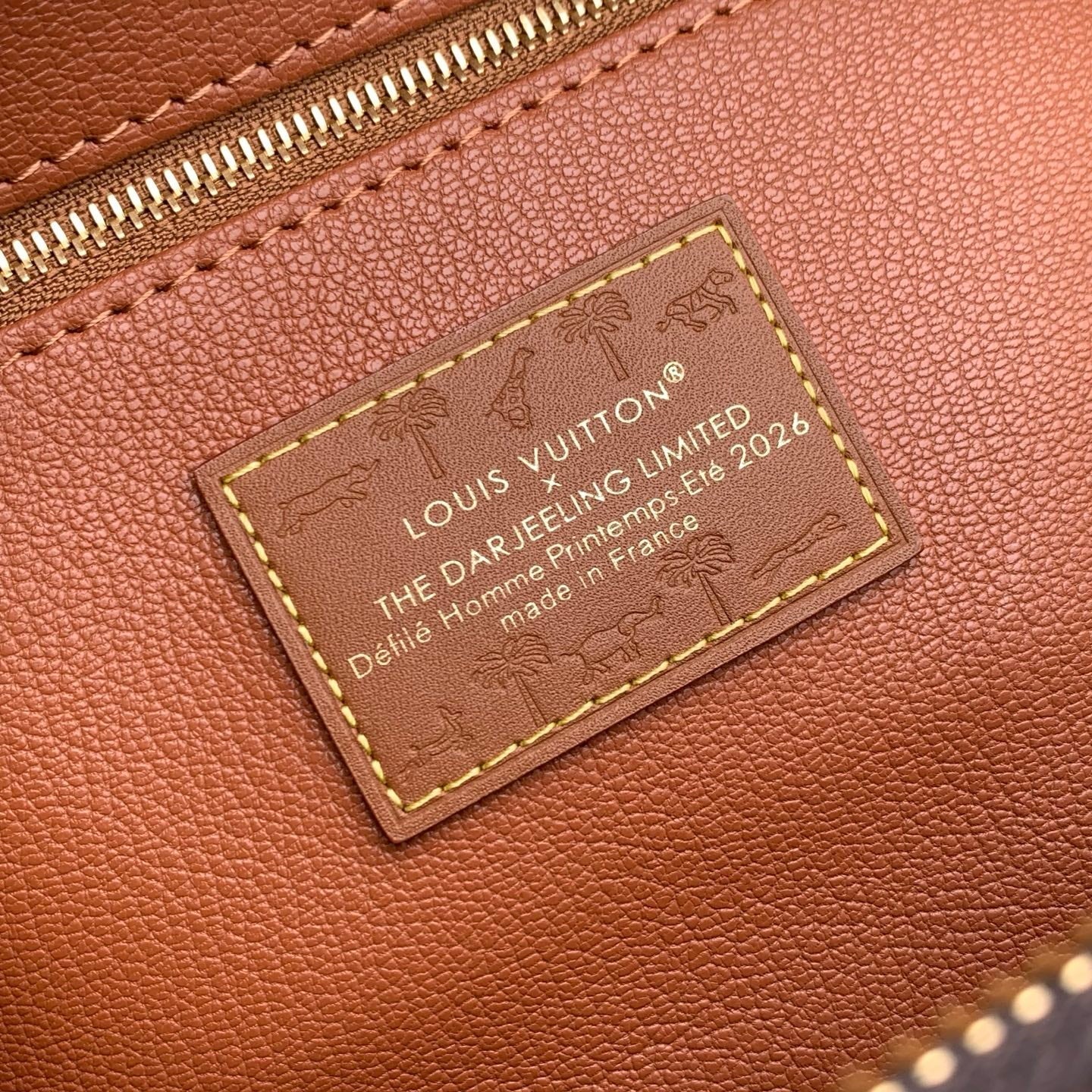 Louis Vuitton  LV N40889 LV x The Darjeeling Limited Dopp Kit Canvas