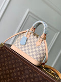 Louis Vuitton  LV N40902 Alma BB Bag Damier Azur/Bleu Olympe